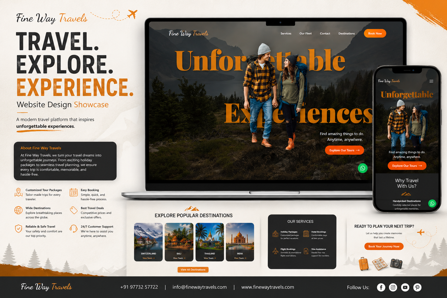 Travellor Landing Page