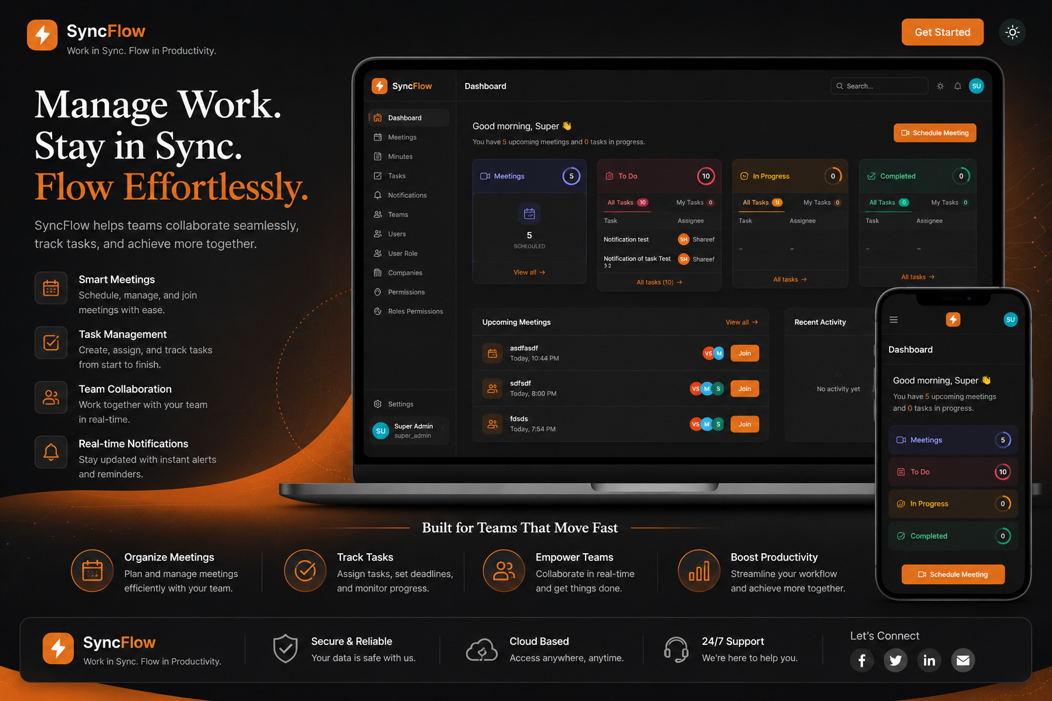 Agency Landing Page